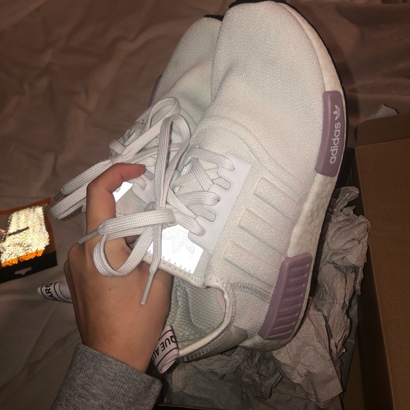 white orchid nmd